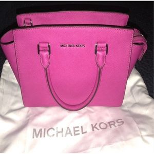 Michael Kors Selma Saffiano Satchel